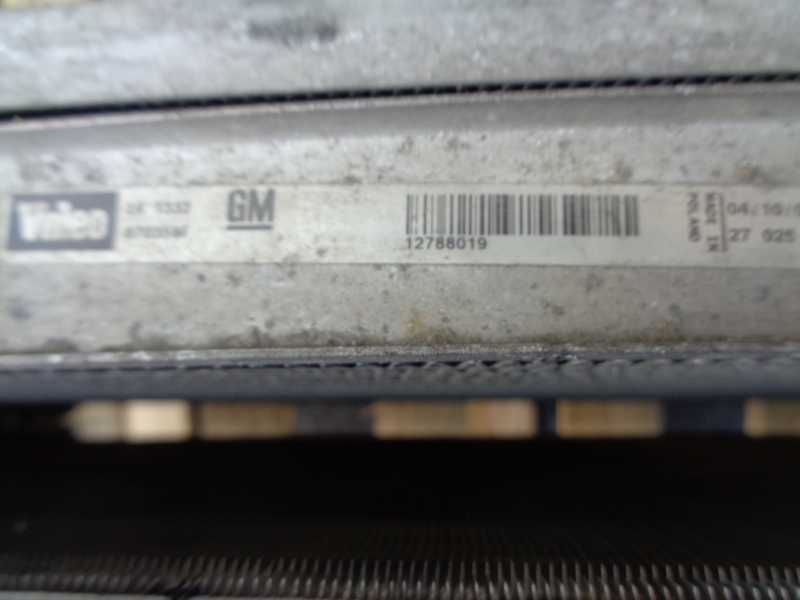 Chłodnica wody klimy wentylatory Opel vectra c 2.0 T Komplet 24410989
