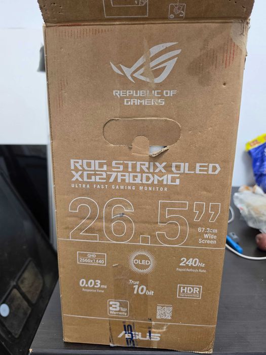 Asus Rog Strix Oled XG27AQDMG 240Hz