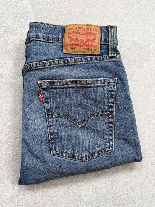 Levi’s 510 jeansy W32 L32 spodnie jeansowe Levis