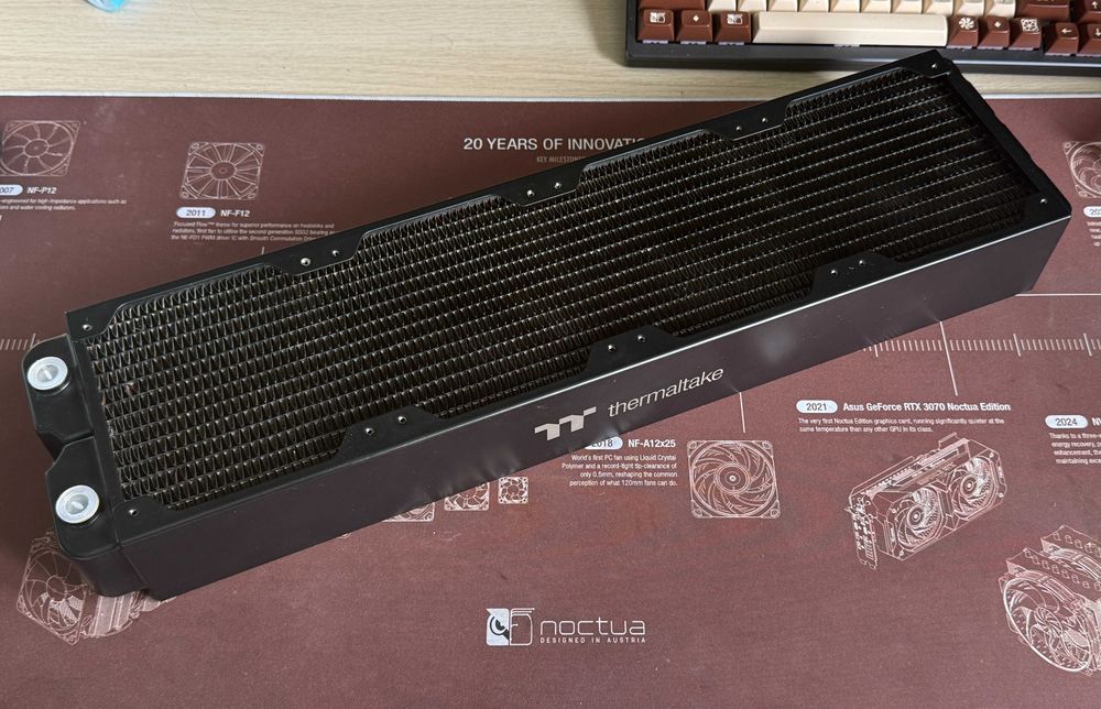 Miedziana Chłodnica Thermaltake Pacific CL480 480mm 65mm 4x120 custom loop pc