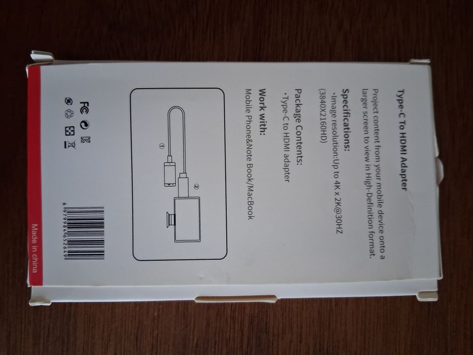 Cabo adaptador HDMI - USB tipo C437880825641717761