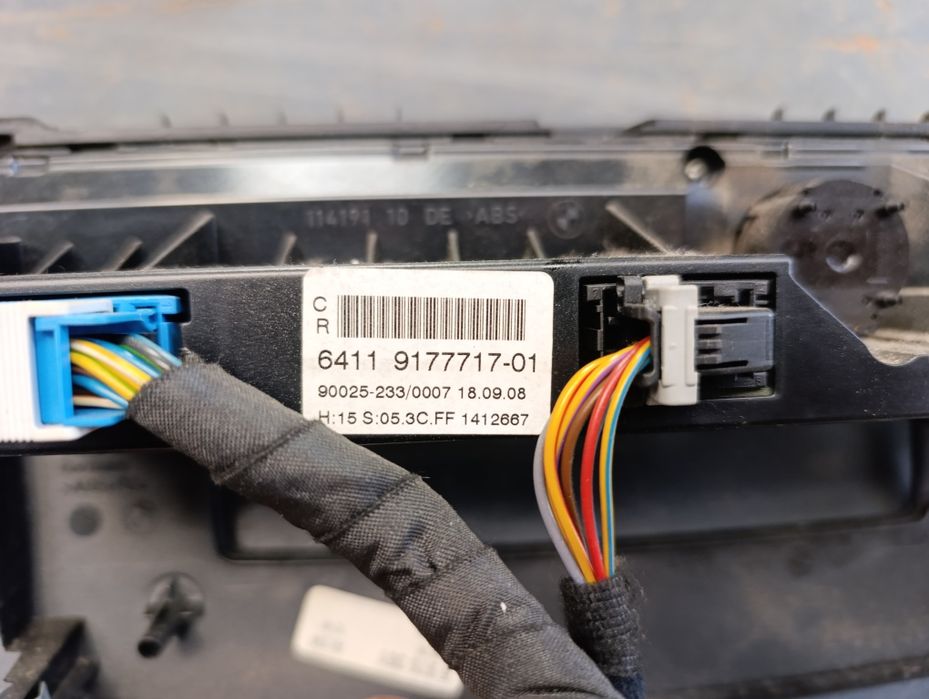 BMW E60 lift klimatronik 9177717