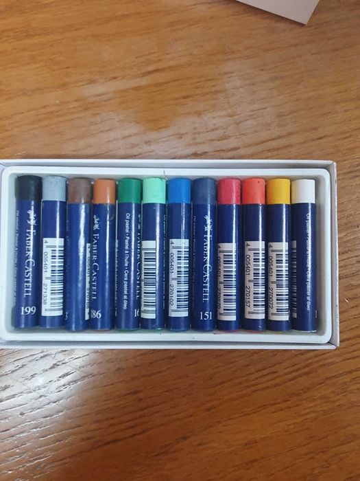 Lápis de pastel - 12 unidades