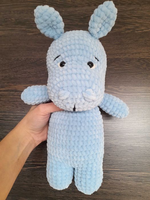 Misiu hipopotam handmade