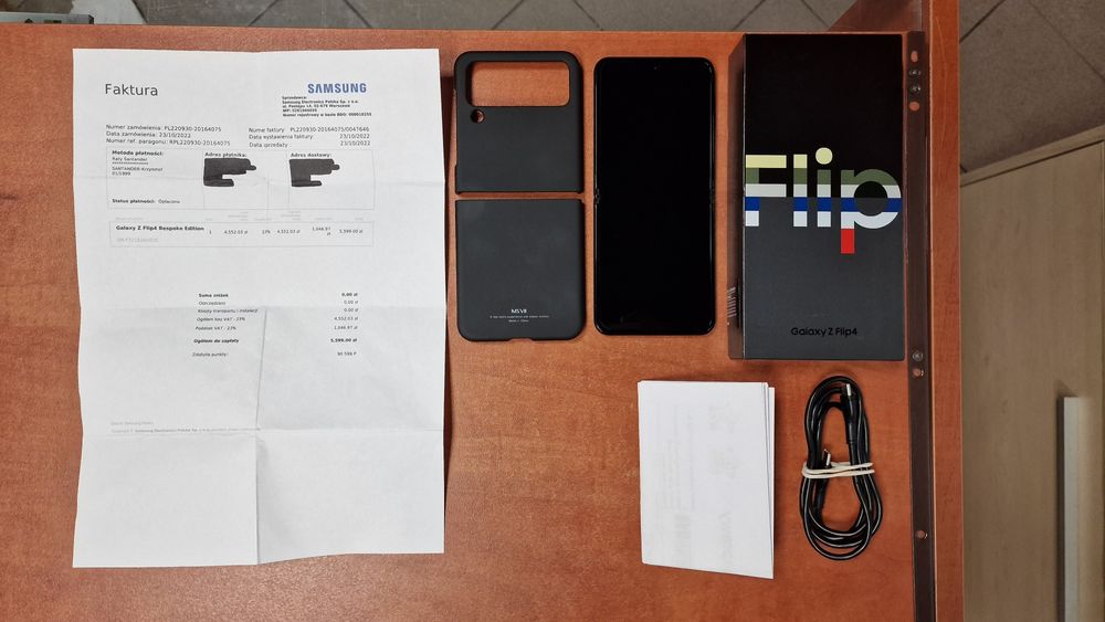 Samsung Galaxy Z Flip 4 Duos 256GB/8GB RAM zielony, stan bdb
