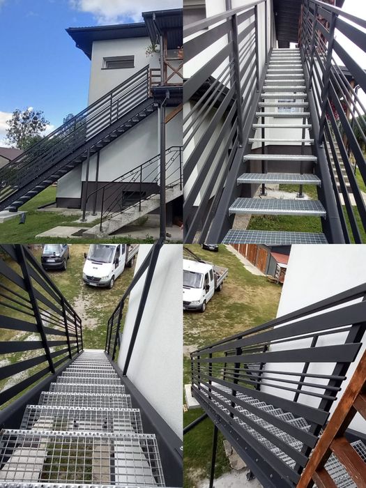 Spawanie schody bramy ogrodzenia balustrady