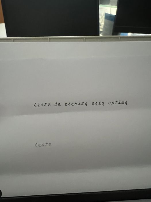 Maquina escrever Nakagima AX-150 com fitas novas