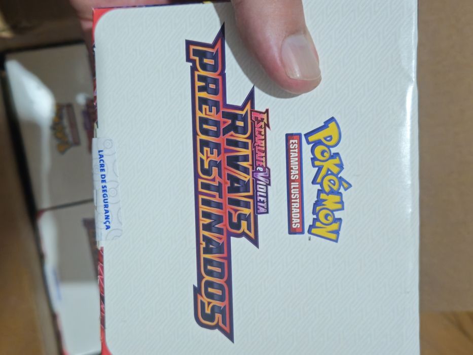 Pokémon booster box rivais Predestinados português