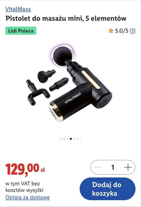 Masażer polecam