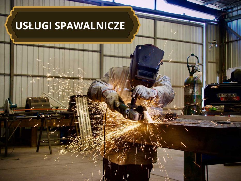 Spawanie spawacz konstrukcje ze stali balustrady barierki loft meble