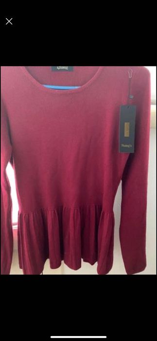 Camisola de manga comprida
