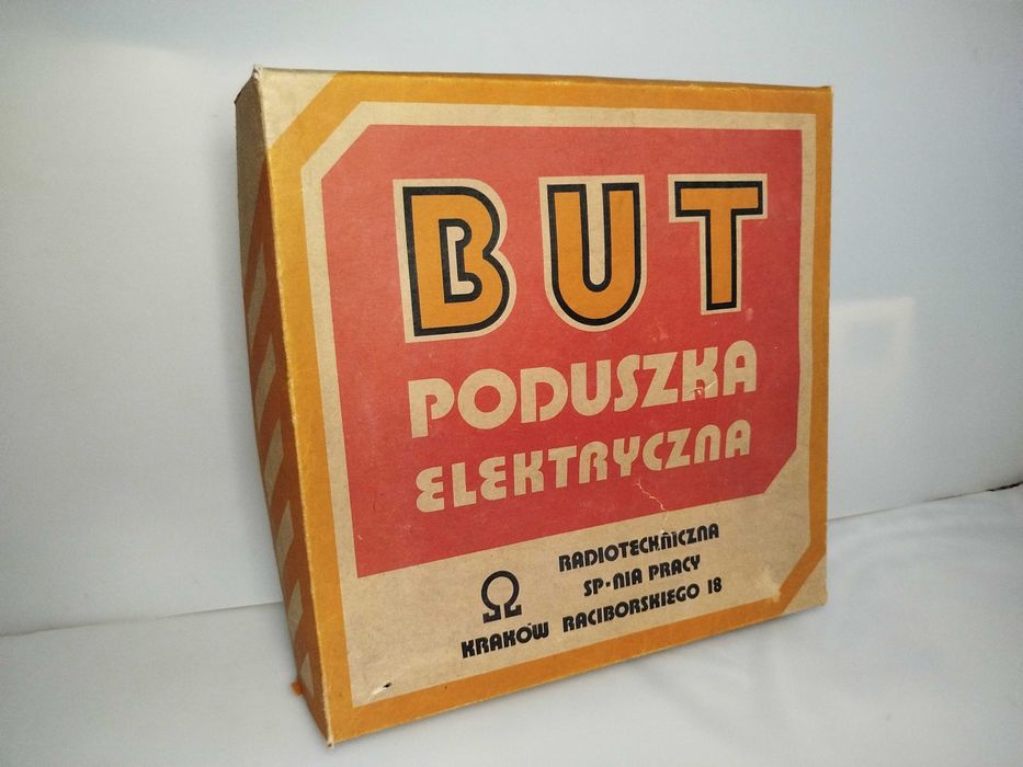 Poduszka elektryczna Sp Kraków but 80Watt