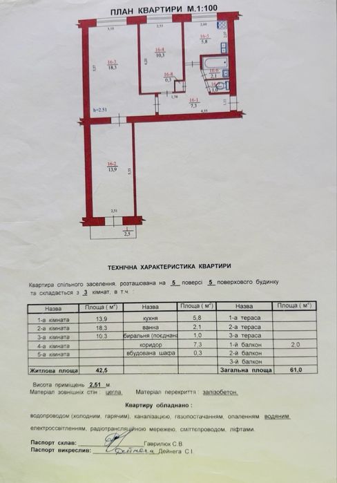 Продам трьох кімнатну з ремонтом у м.Новий Розділ.
