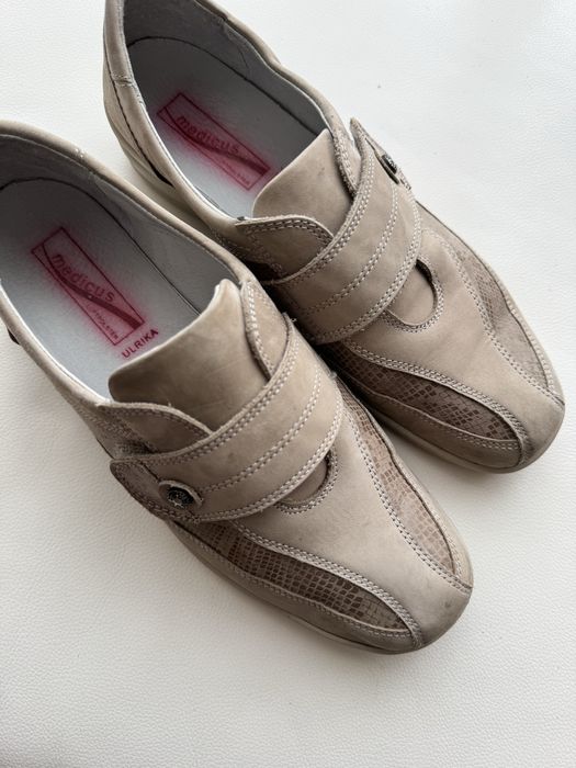 Кросівки туфлі шкіра замш