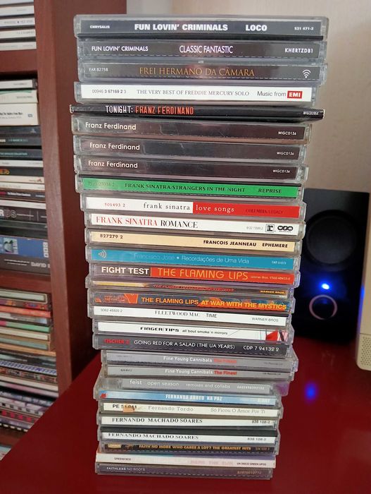 CDs portugueses e estrangeiros (M-O): Marisa Monte, Miguel Araújo, Ministars, Onda Choc, etc
