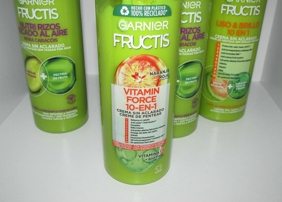 Conjunto Cremes Garnier + Mascara Loreal, "Sem agua"