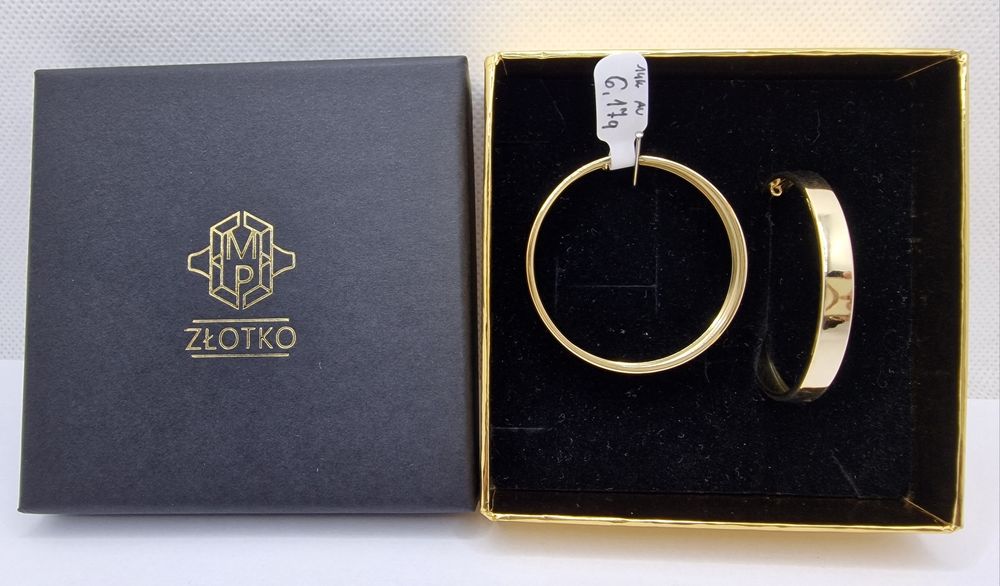 Kolczyki złoto 585 14k
