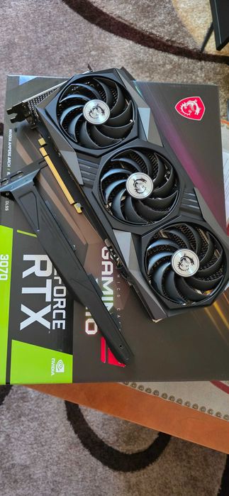 Відеокарта RTX 3070 MSI gaming x trio
