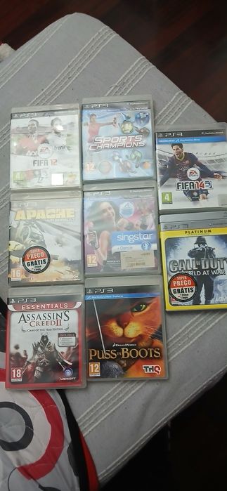 Jogos para ps3 como novos