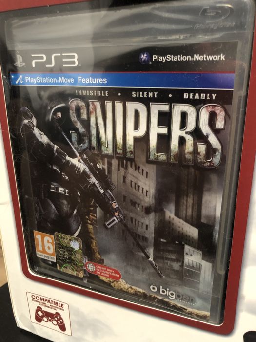 Snipers Playstation Move PS3 Karabin snajperski zestaw kolekcjonerski