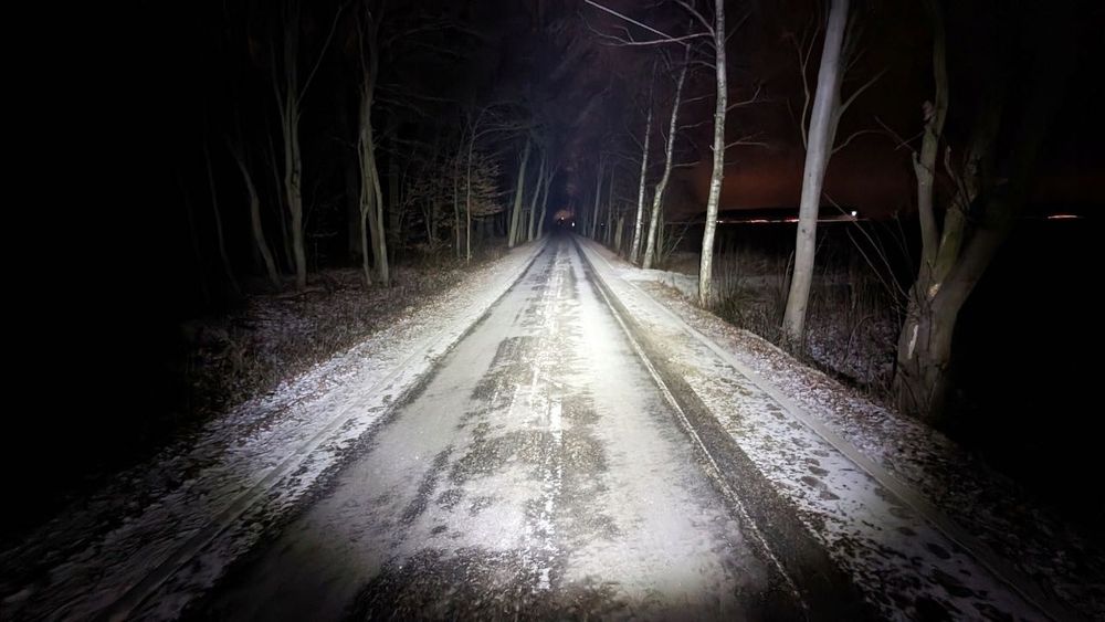 Latarka Wojskowa Czołowa Videx Czołówka Mocna Led Czujnik Ruchu 500lm