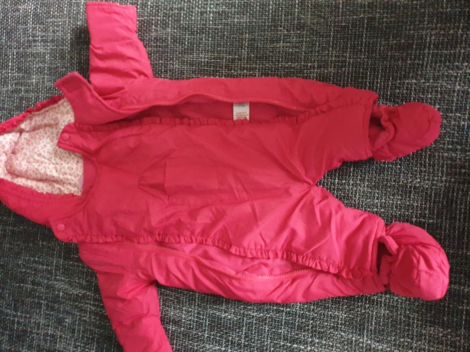 Kombinezon zimowy F&F roz 68  3-6 mies