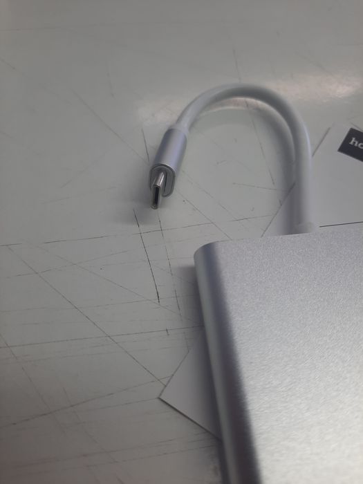 Перехідник, адаптер Hoco HB14 Type-C to USB3.0+HDMI+PD