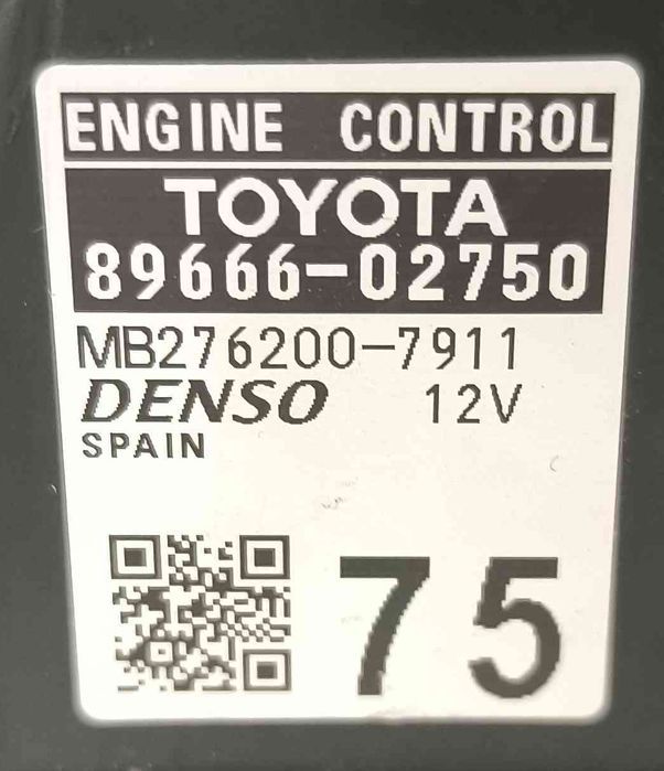 Centralina Motor / ECU TOYOTA COROLLA Hatchback (_E21_, _EA1_, _EH1_) ano 2019