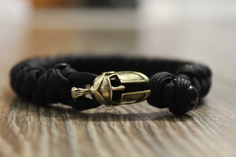 Bransoletka paracord Sparta + Opakowanie