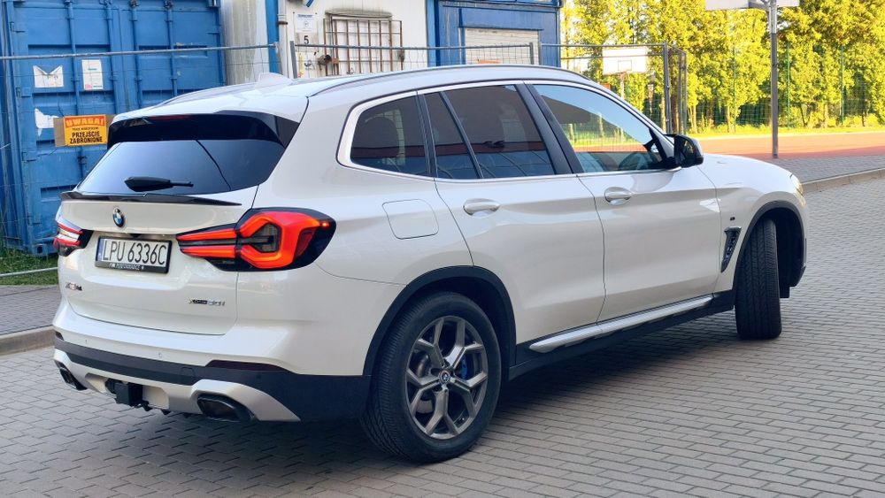 BMW X3 g01 LCI  xDrive 30i rok modelowym 2024 tylko 19 tys . przebiegu
