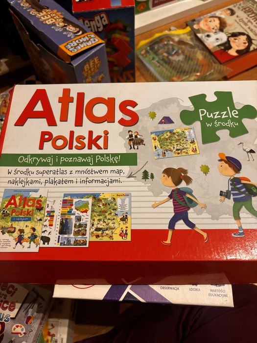Puzzle dla dzieci Polska