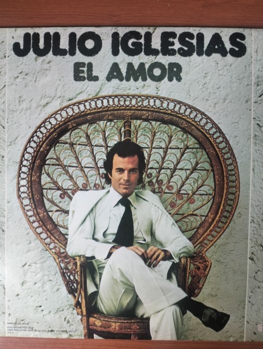 Disco de vinil LP Julio Iglesias - El Amor'