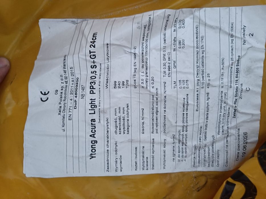 Ytong 24cm 500 Gniezno