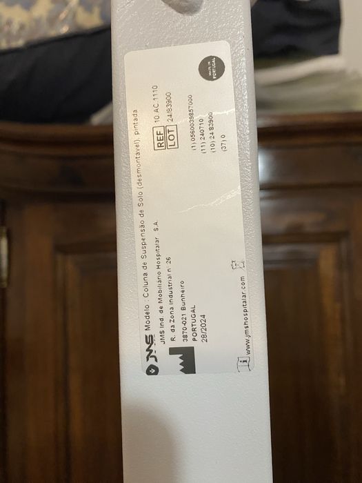 Coluna de suspensão (Hospitalar)