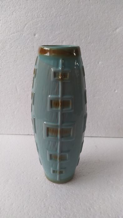 Wazon ceramiczny granat zielony pastelowy