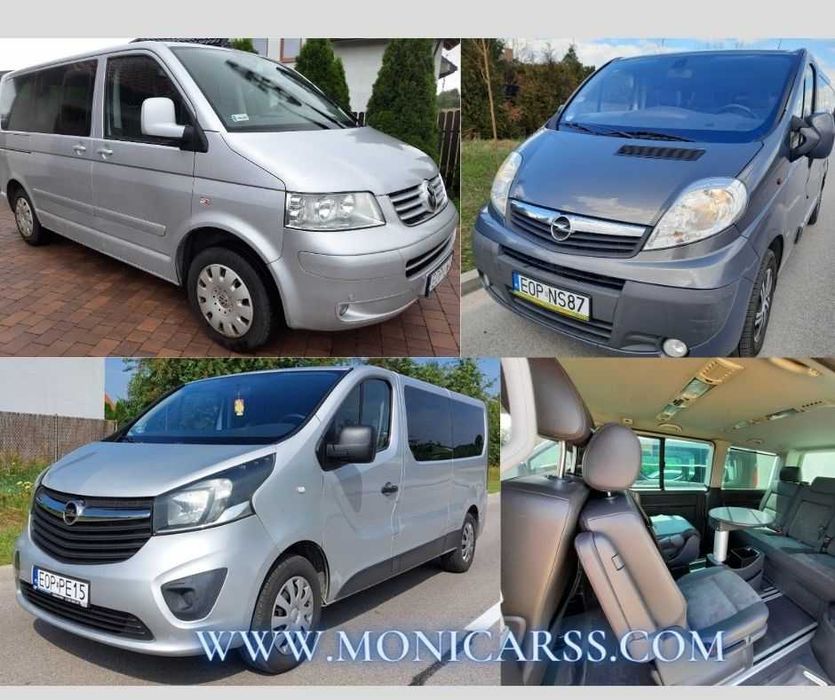 Wypożyczalnia Samochodów  WINDA Wynajem BUSÓW Auto Lawety