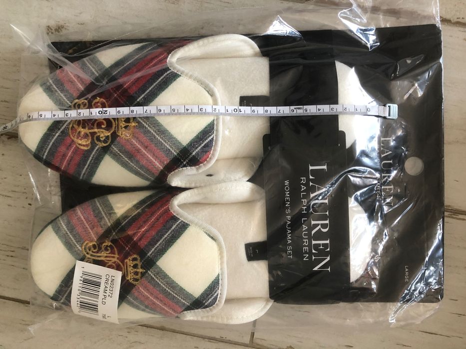 Ralph Lauren original. Мягкие красивые плюшевые тапочки р 37-40