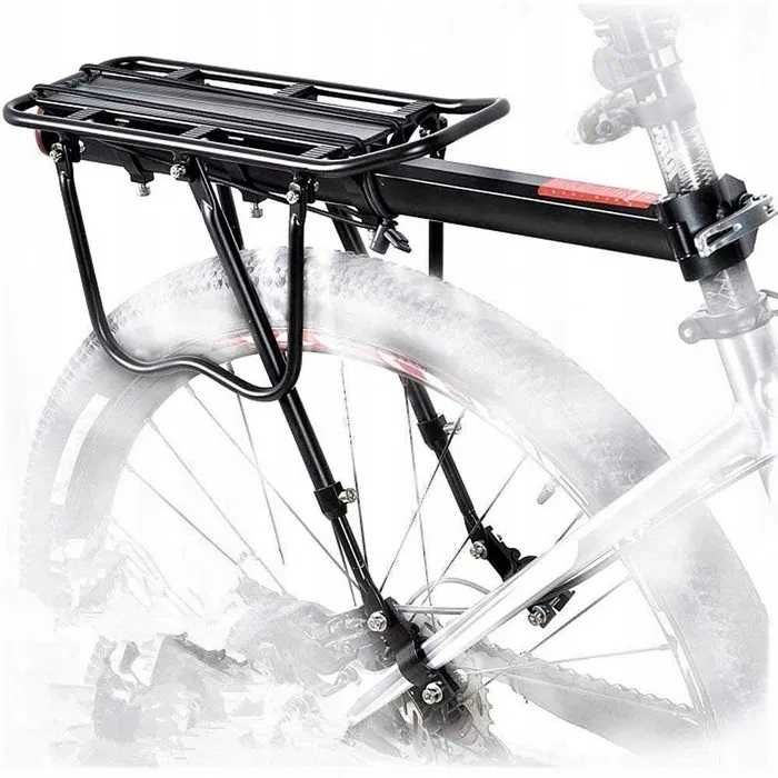 Uniwersalny Bagażnik do Roweru Tylny Rowerowy Błotnik Aluminiowy 50 kg