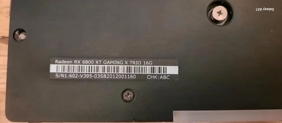 Видеокарта MSI Radeon RX 6800 XT Gaming X Trio 16G