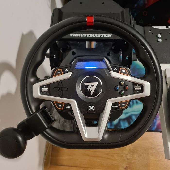 Thrustmaster, kierownica, joystick, sim, ets2, fs