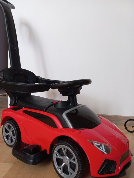 Дитячий електромобіль Bambi з батьківською ручкою, електромобиль