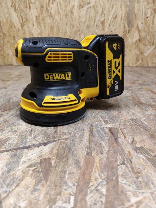 Szlifierkia mimośrodowa DeWalt 125 mm dcw210 + aku 4 ah