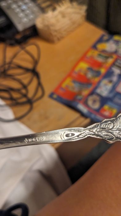 Oferta 5.03  poSrebrzane łyżeczki i widelczyki