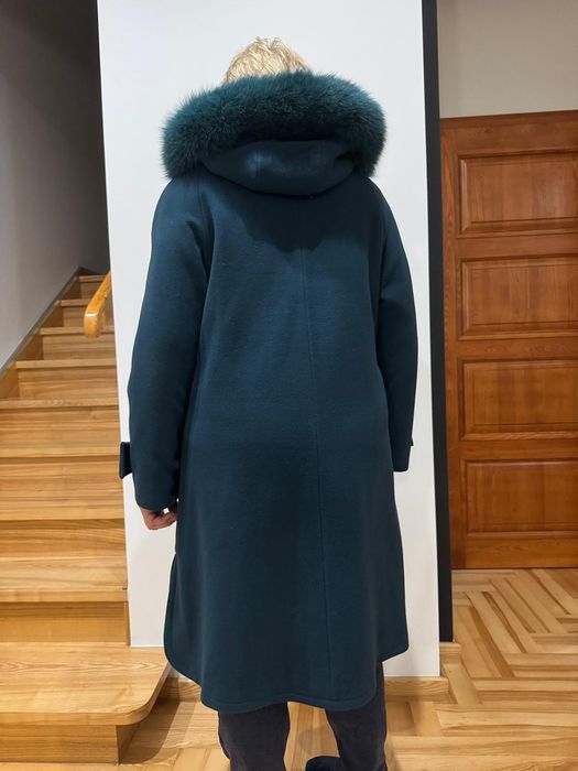 Płaszcz damski z kaszmiru xl