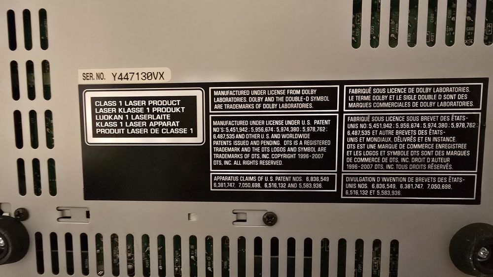 Yamaha drx730 w komplecie z pilotem i kolumnami nx-e700