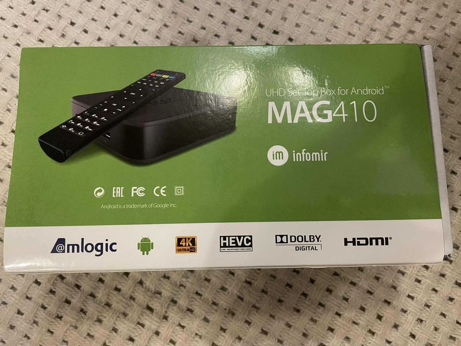 Smart приставка до телевізора MAG 410: 550 грн. - Медіа програвачі Київ ...