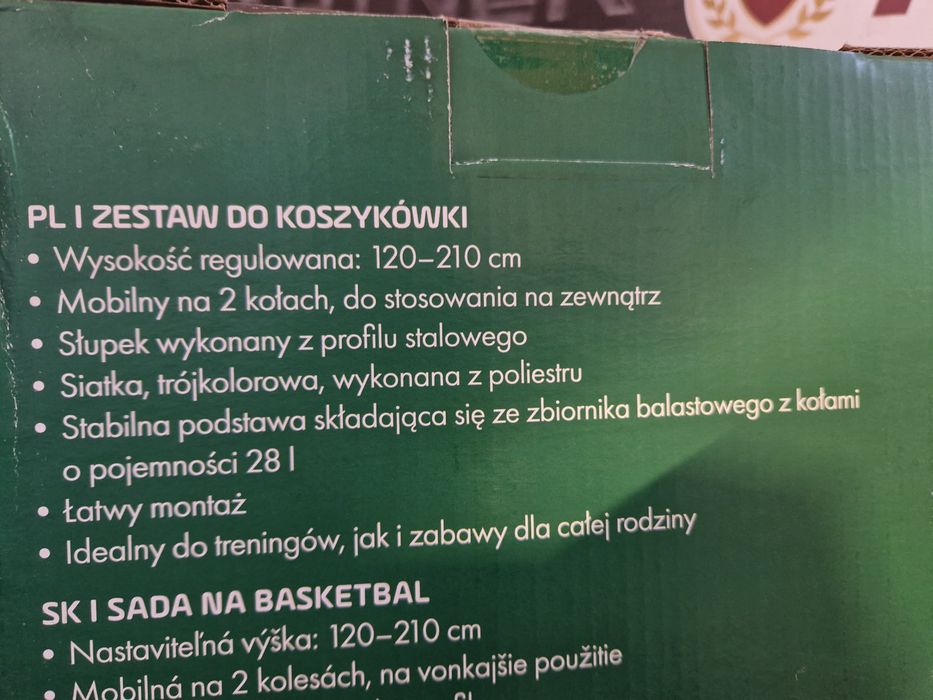 Kosz do koszykówki go active