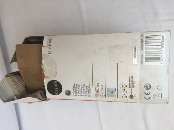 set de 3 lâmpadas LED novo