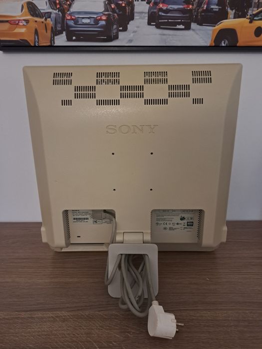 Monitor SONY LCD 19" cali – Sprawny, Retro Klimat (DVI-D)