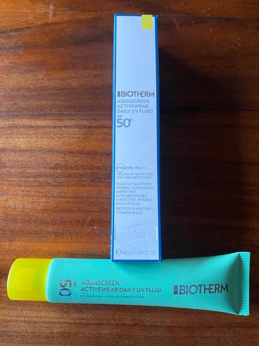 Protetor Solar Fluido Biotherm -Protetor Diário UV SPF50+ Aquascreen